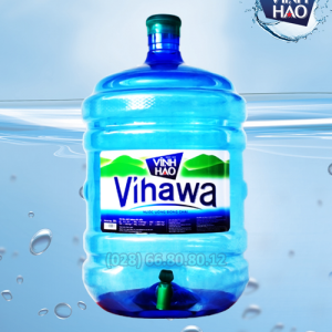 Nước tinh khiết Vĩnh Hảo Vihawa 20 lít bình vòi