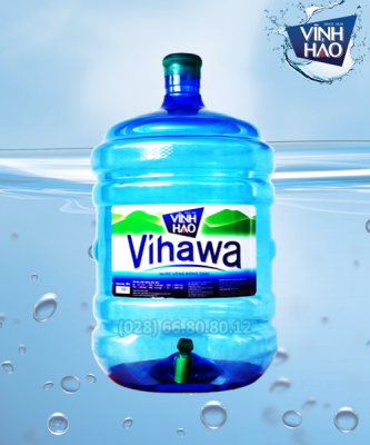 Nước tinh khiết Vĩnh Hảo Vihawa 20 lít bình vòi